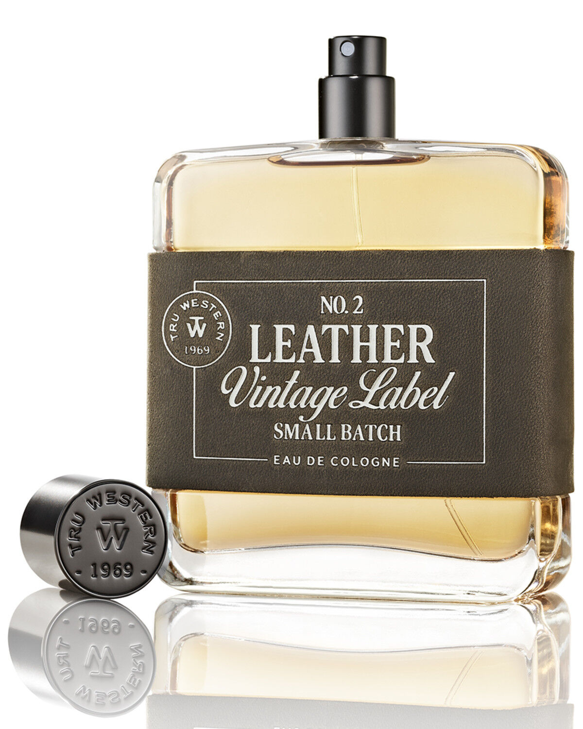 Image #2 - Tru Fragrances Men's No. 2 Vintage Label Small Batch Eau de Cologne, No Color, hi-res