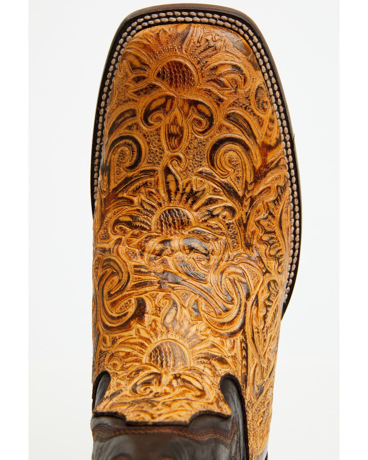 Image #6 - Cody James Men's Solridge Western Boots - Broad Square Toe, Tan, hi-res