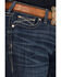 Image #2 - Ariat Women's Dark Wash Mid Rise Everlee Stretch Straight Jeans - Plus, Dark Wash, hi-res