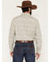 Image #4 - Gibson Trading Co Men's Antique Bloom Paisley Print Long Sleeve Button-Down Western Shirt, White, hi-res