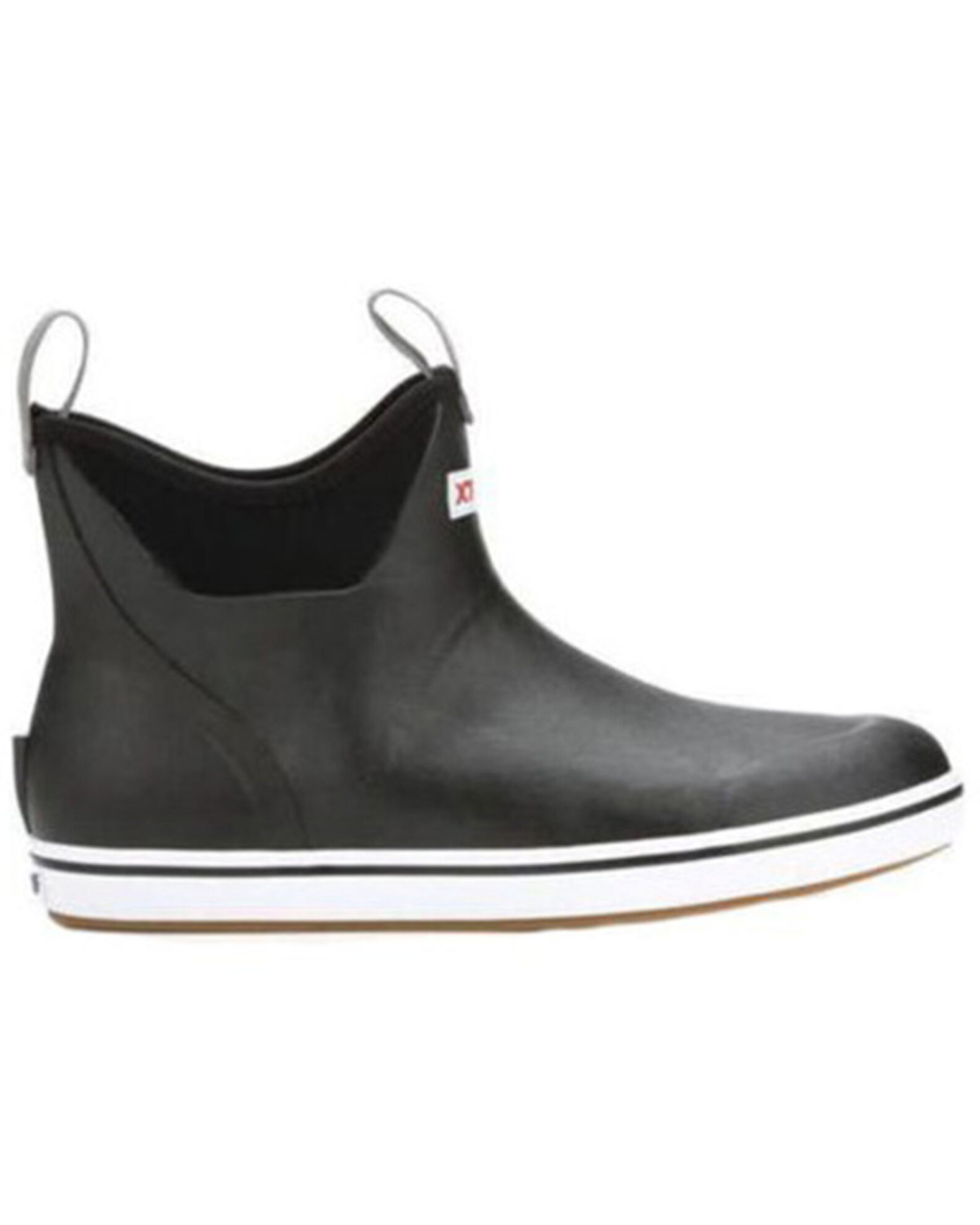 Image #2 - Xtratuf Men's 6" Ankle Deck Boots - Round Toe, Black, hi-res