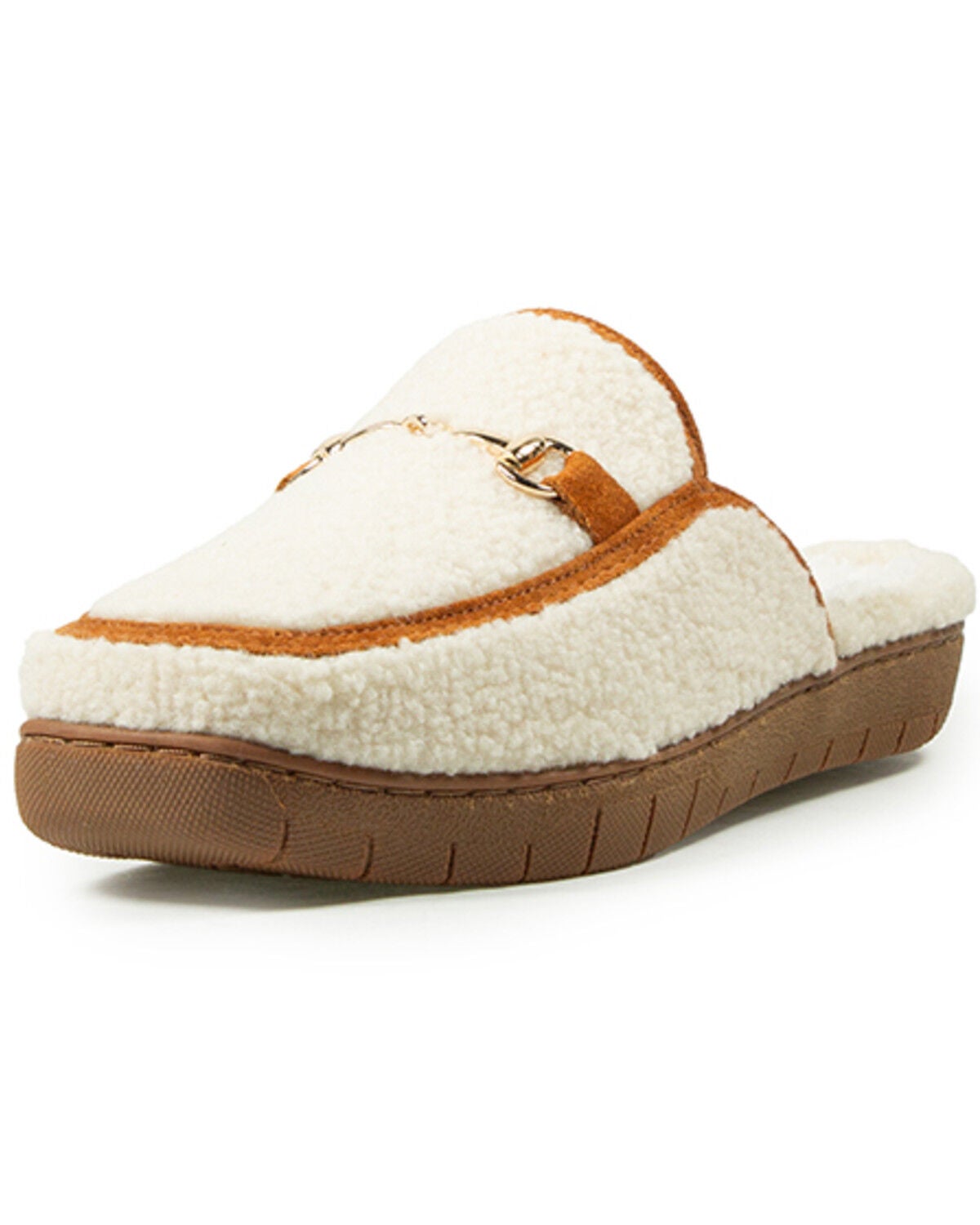 Ariat Women's Lexington Snaffle Slippers, Cream, hi-res