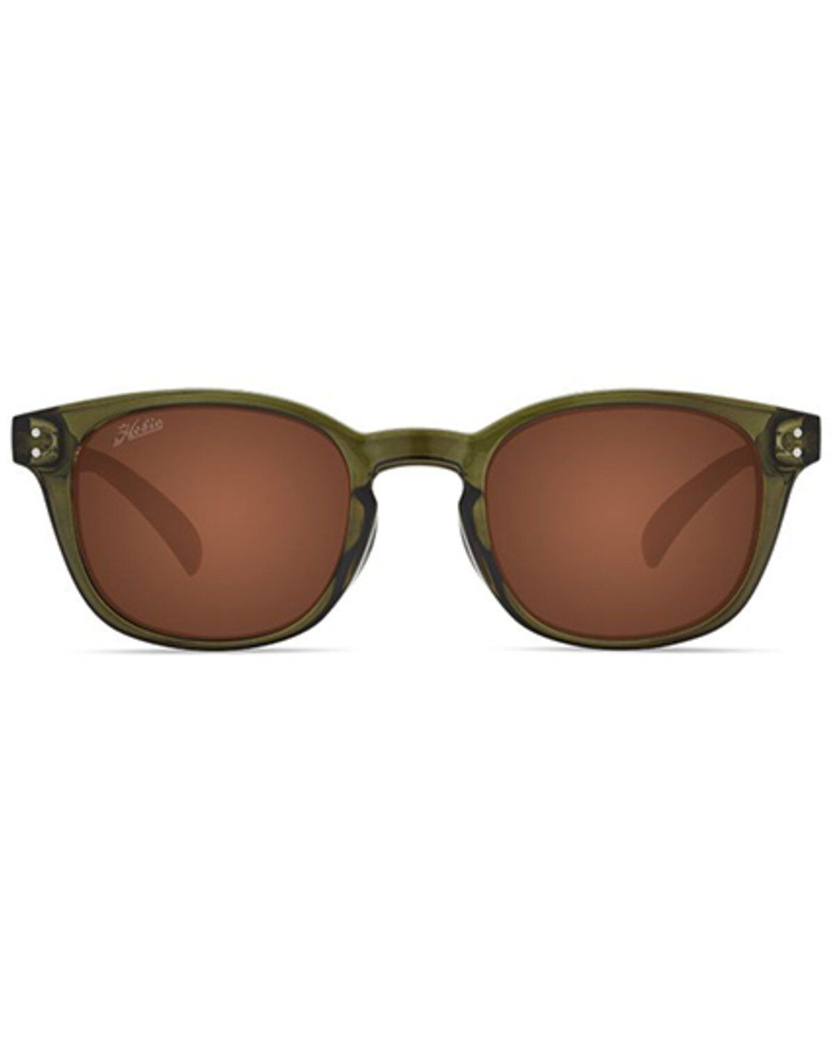Image #2 - Hobie Wrights Shiny Crystal Olive & Copper Polarized Sunglasses, Olive, hi-res