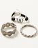 Image #1 - Idyllwind Women's Odessa Bracelet Set - 3 Piece, Silver, hi-res