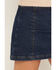 Image #2 - Cleo + Wolf Women's Medium Wash Denim Seamed Mini Skort, Medium Wash, hi-res