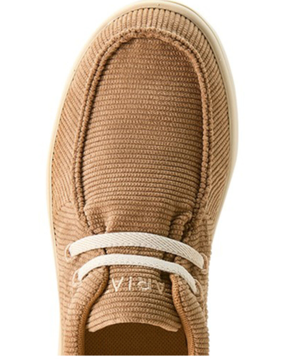Image #4 - Ariat Boys' Corduroy Hilo Casual Shoes - Moc Toe, Brown, hi-res