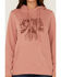 Blended Women's Roam Free Thunderbird Graphic Hoodie, Blush, hi-res