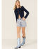 Lee Women's Lady Lee A-Line Shorts, Light Wash, hi-res