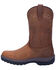 Dan Post Men's Cummins Waterproof Western Work Boots - Soft Toe, Tan, hi-res