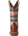 Ariat Women's Fiona Rye Serape Western Boot - Broad Square Toe , Brown, hi-res