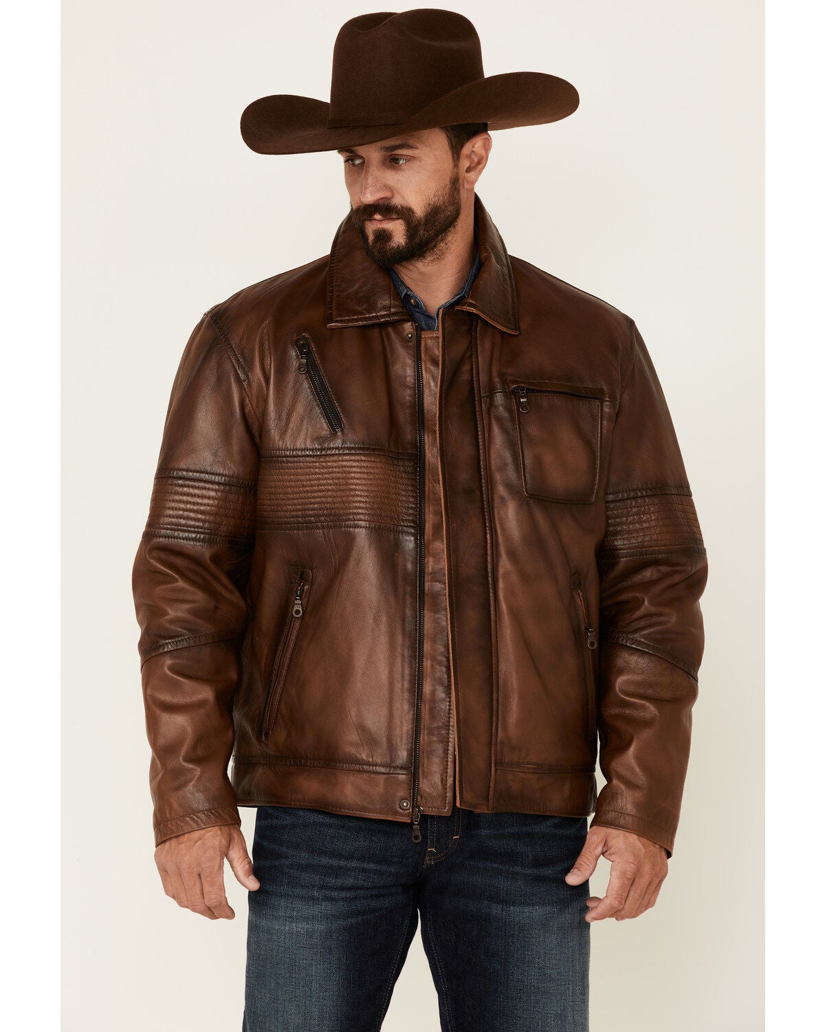 Cripple Creek Men's Vintage Brown Lamb 