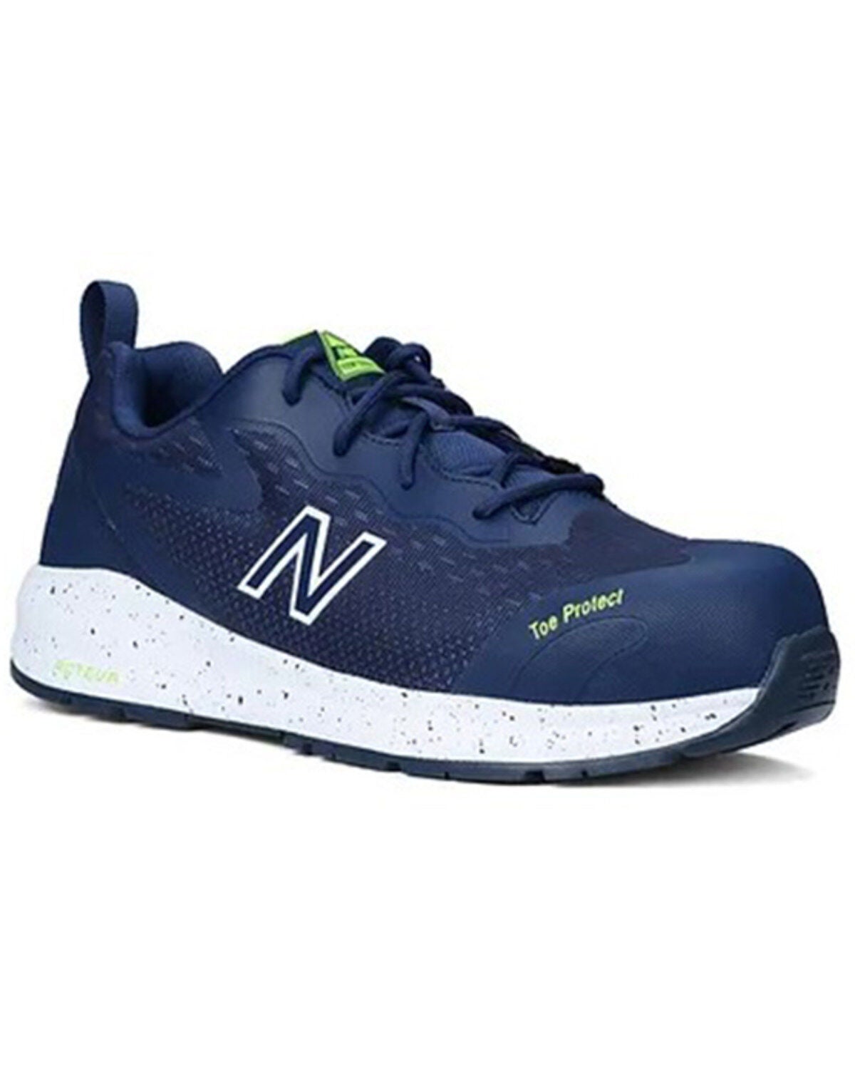 New Balance Men's Logic Lace-Up Work Shoes - Composite Toe, Navy, hi-res