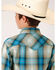 Image #2 -  West Made Boys' Tide Pool Dobby Plaid Long Sleeve Western Shirt , , hi-res