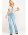 Image #6 - Idyllwind Women's Holston High Rise Fit & Flare Front Seam Jeans, , hi-res