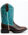 Image #2 - RANK 45® Boys' Connor Western Boots - Broad Square Toe , Blue, hi-res