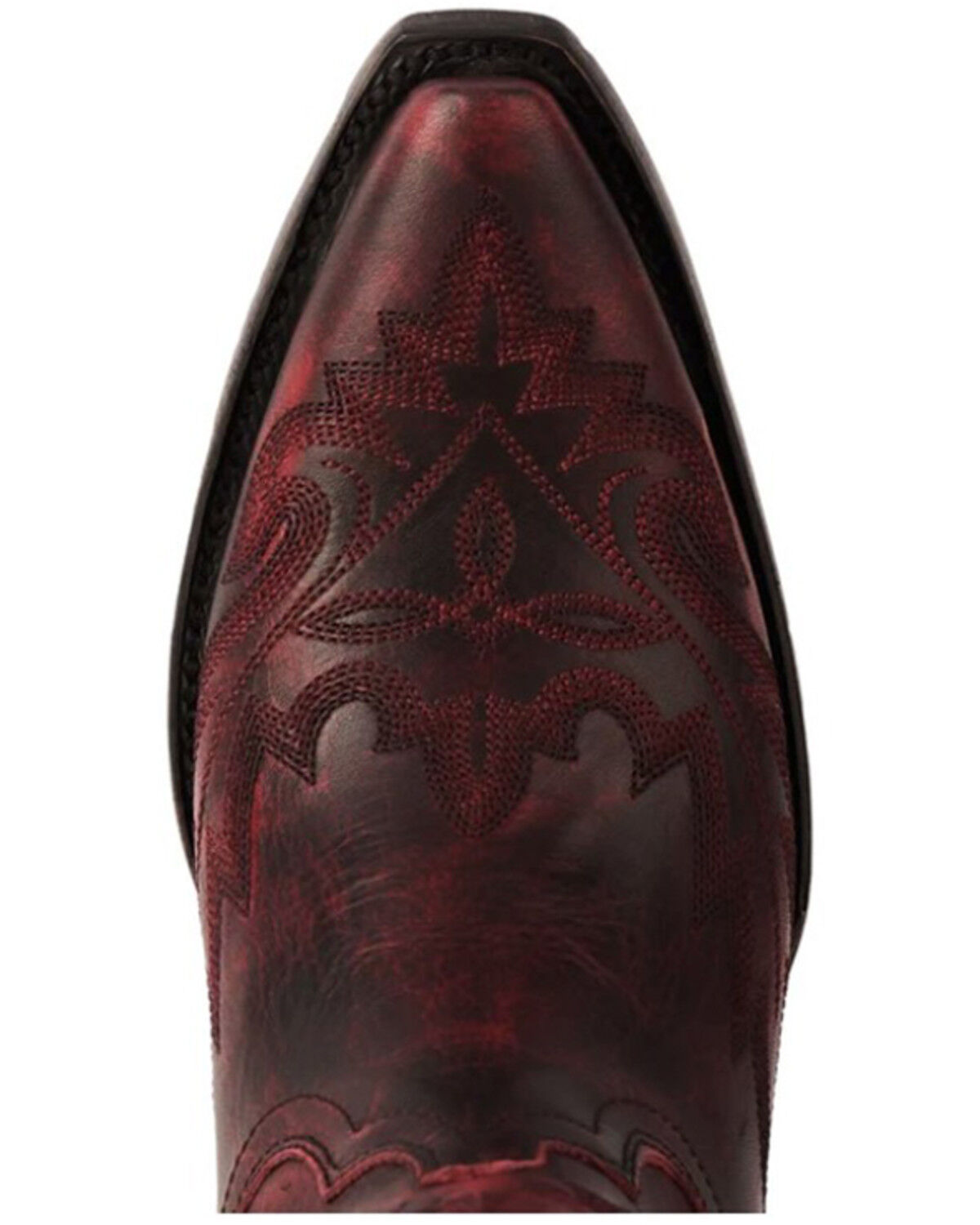 Image #6 - Lane Women's Lexington Western Boots - Snip Toe, Black Cherry, hi-res