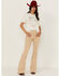 Image #3 - Idyllwind Women's Country Club Graphic Short Sleeve Trustee Tee, Ivory, hi-res