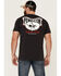 Pendleton Men's Rodeo Rider Graphic Short Sleeve T-Shirt , Black, hi-res