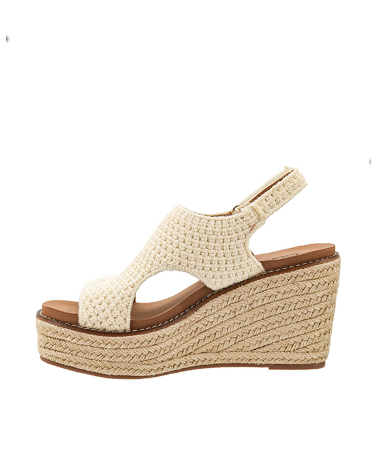 Image #3 - Corkys Women's Freddie Wedge Sandals, Natural, hi-res