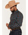 Image #2 - Ariat Men's Pro Series Duff Plaid Print Long Sleeve Button-Down Western Shirt - Tall, Chocolate, hi-res