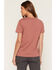 Image #4 - Carhartt Women's Irvine Relaxed Short Sleeve Work Shirt, Rose, hi-res