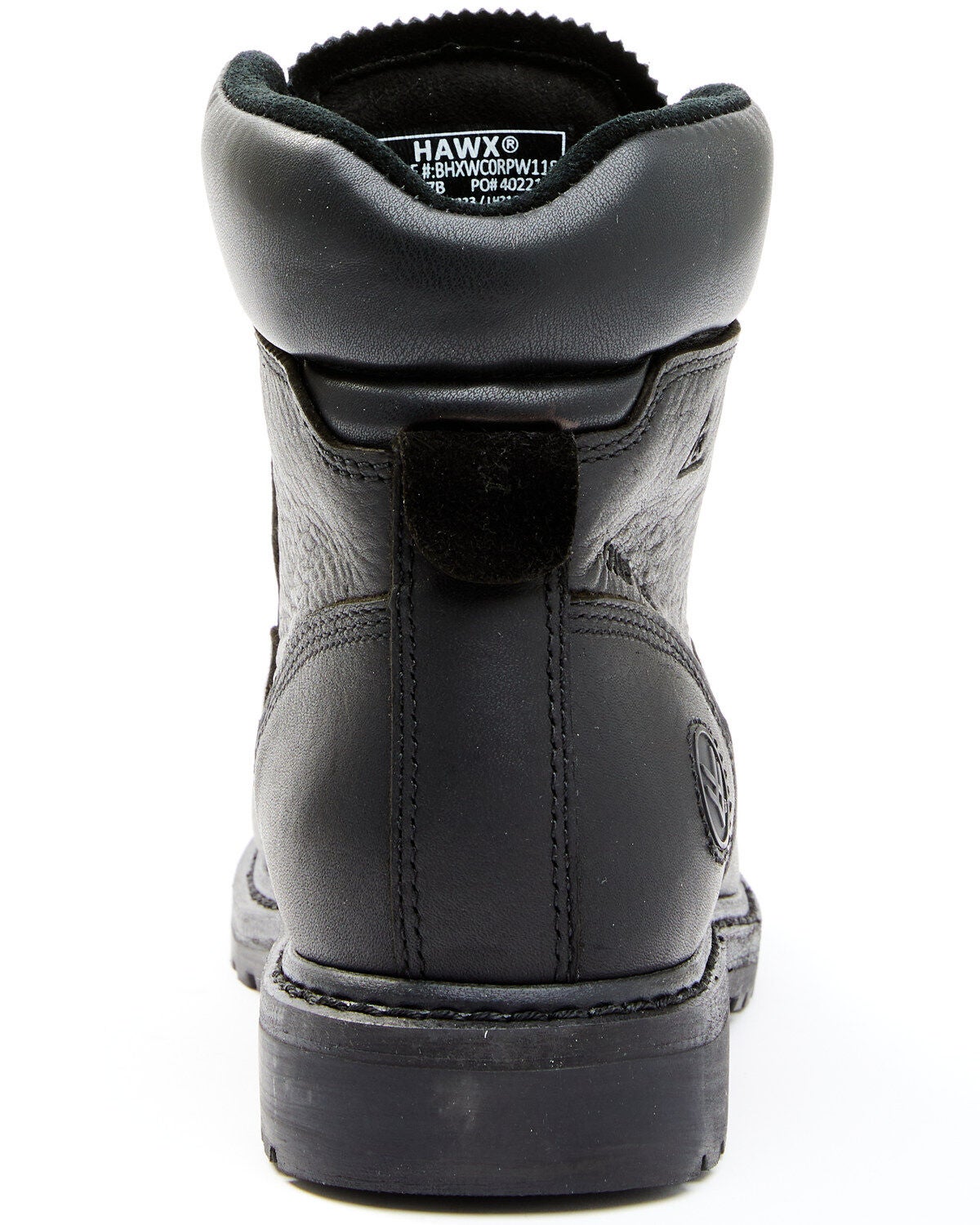 blvd black work boots