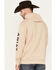 Ariat Men's Logo Hooded Sweatshirt, Tan, hi-res