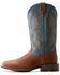 Image #2 - Ariat Men's Hudson Performance Western Boots - Broad Square Toe, Brown, hi-res