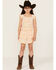 Image #1 - Hayden LA Girls' Pale Print Ruffle Skirt, Yellow, hi-res
