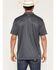 Image #4 - Ariat Men's TEK Solid Classic Fit Short Sleeve Button-Down Polo Shirt, Dark Grey, hi-res