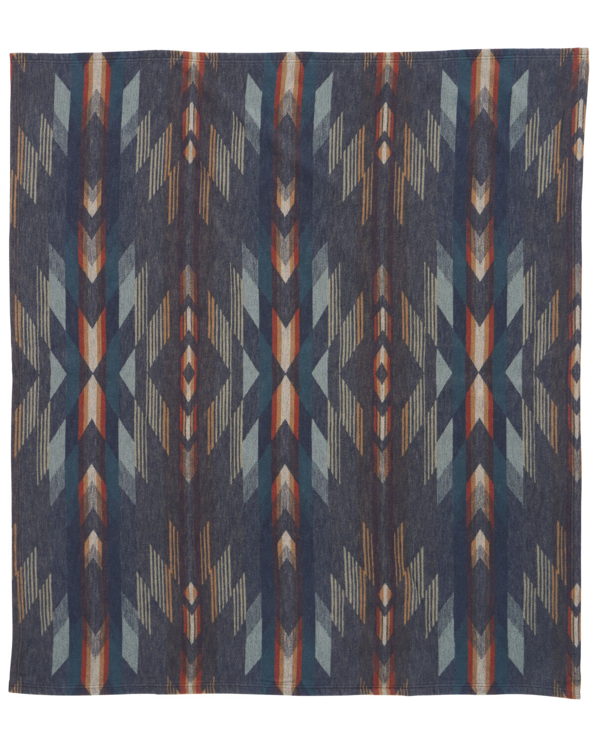 Image #1 - Pendleton Wyeth Falls Denim Linen Throw Gift Pack - 2 Piece, Multi, hi-res