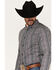 Image #2 - Cody James Men's Marsh Paisley Print Button Down Western Shirt, Purple, hi-res