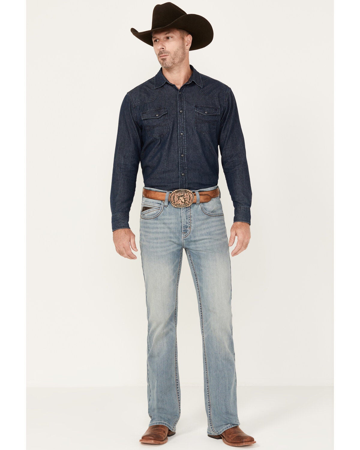 mens western jeans