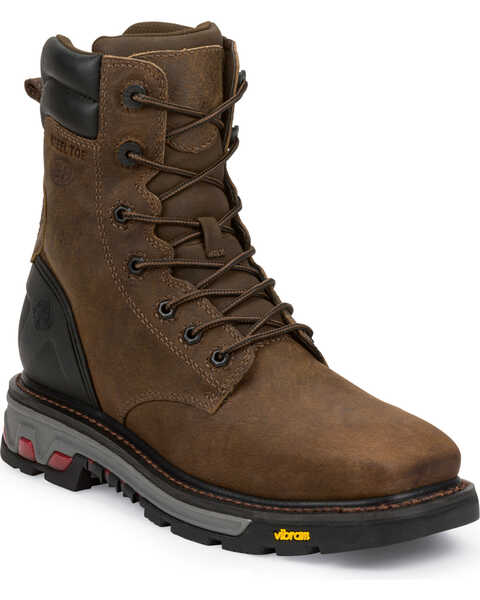 Justin Men's Commander X5 Work Boots, Timber, hi-res