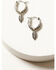 Shyanne Women's Dakota Longhorn 6-Piece Earrings Set, Silver, hi-res
