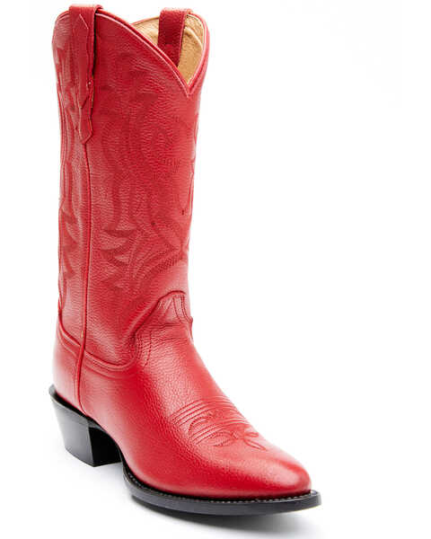 Shyanne Women's Rosa Western Boots - Round Toe, Red, hi-res