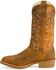 Image #4 - Double H Men's Gel Ice Work Boots - Soft Toe, Brown, hi-res