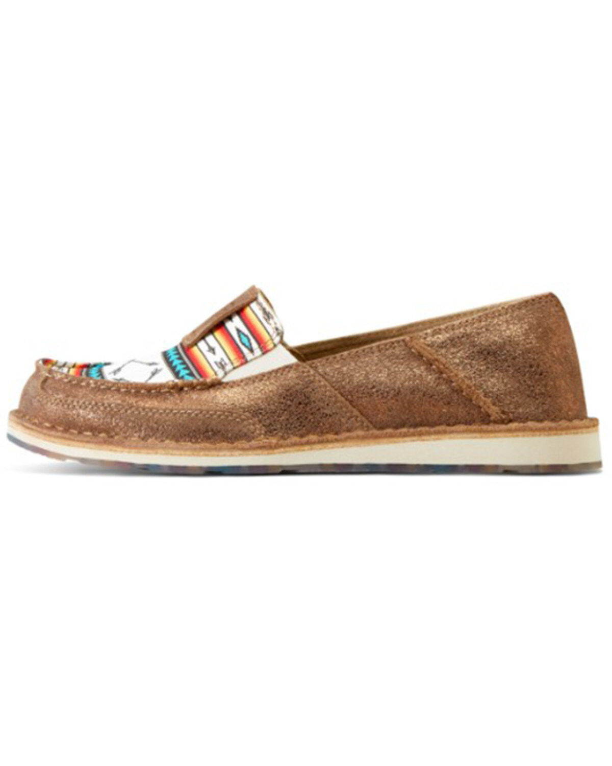 Image #2 - Ariat Women's Arrow Print Cruiser Casual Shoes - Moc Toe, Brown, hi-res
