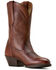 Image #1 - Ariat Women's Grayson Performance Western Boots - Round Toe, Brown, hi-res