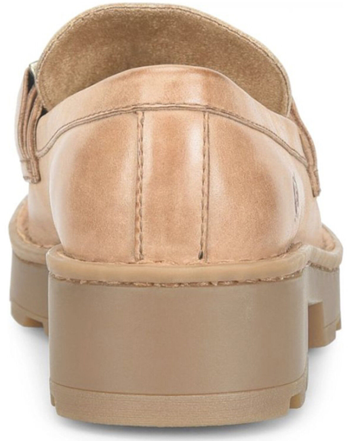 Image #6 - Born Women's Carrera Buckle Penny Loafers, Brown, hi-res