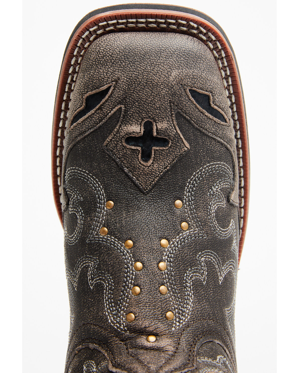 Image #6 - Laredo Women's Spellbound Goat Skin Boots, Brown, hi-res