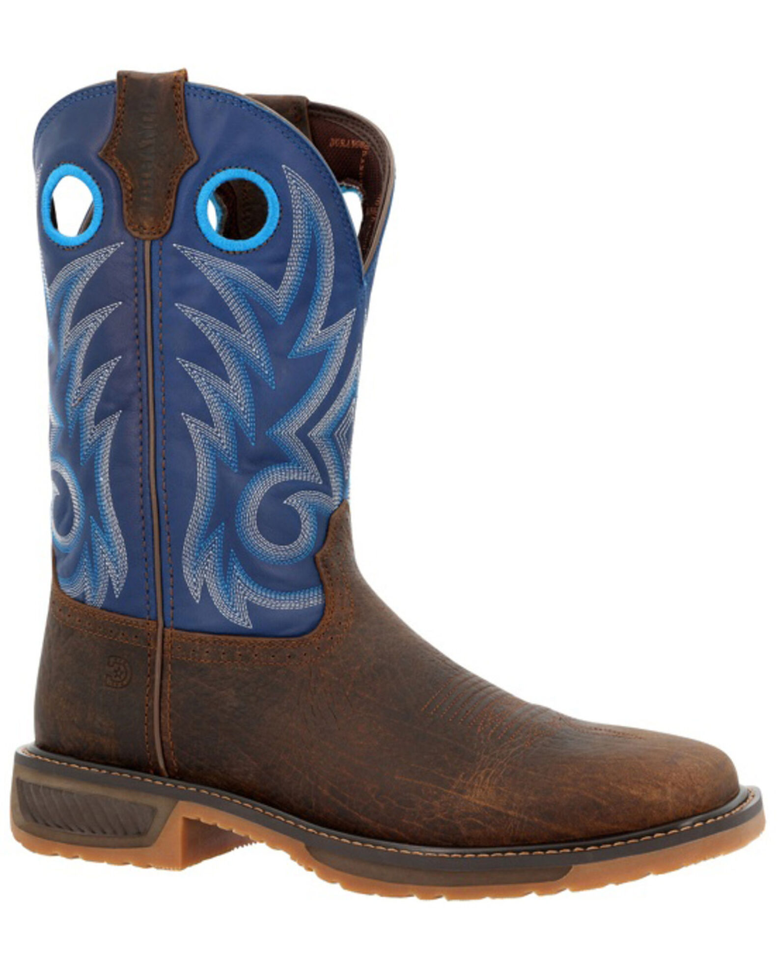 Men's pull on square toe boots new arrivals