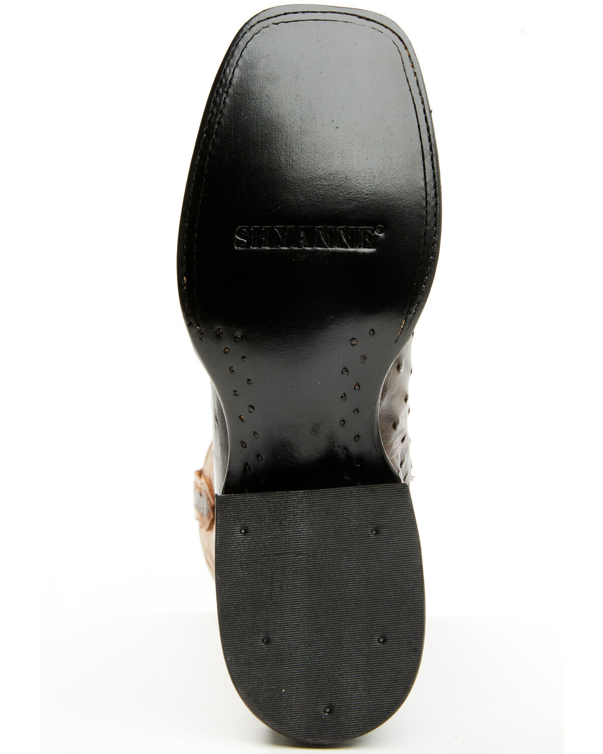Image #7 - Shyanne Women's Mia Exotic Full Quill Ostrich Western Boots - Broad Square Toe, Chocolate, hi-res