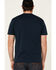 Cody James Men's Navy Star Grab Eagle Graphic Short Sleeve T-Shirt , Navy, hi-res