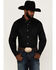Image #1 - RANK 45® Men's Basic Twill Long Sleeve Button-Down Western Shirt - Big, , hi-res