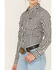 Image #3 - Wrangler Retro Women's Striped Long Sleeve Snap Western Shirt, Black, hi-res