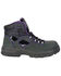 Image #2 - Hoss Women's 6" Lacy Waterproof Work Boots - Composite Toe, Black, hi-res