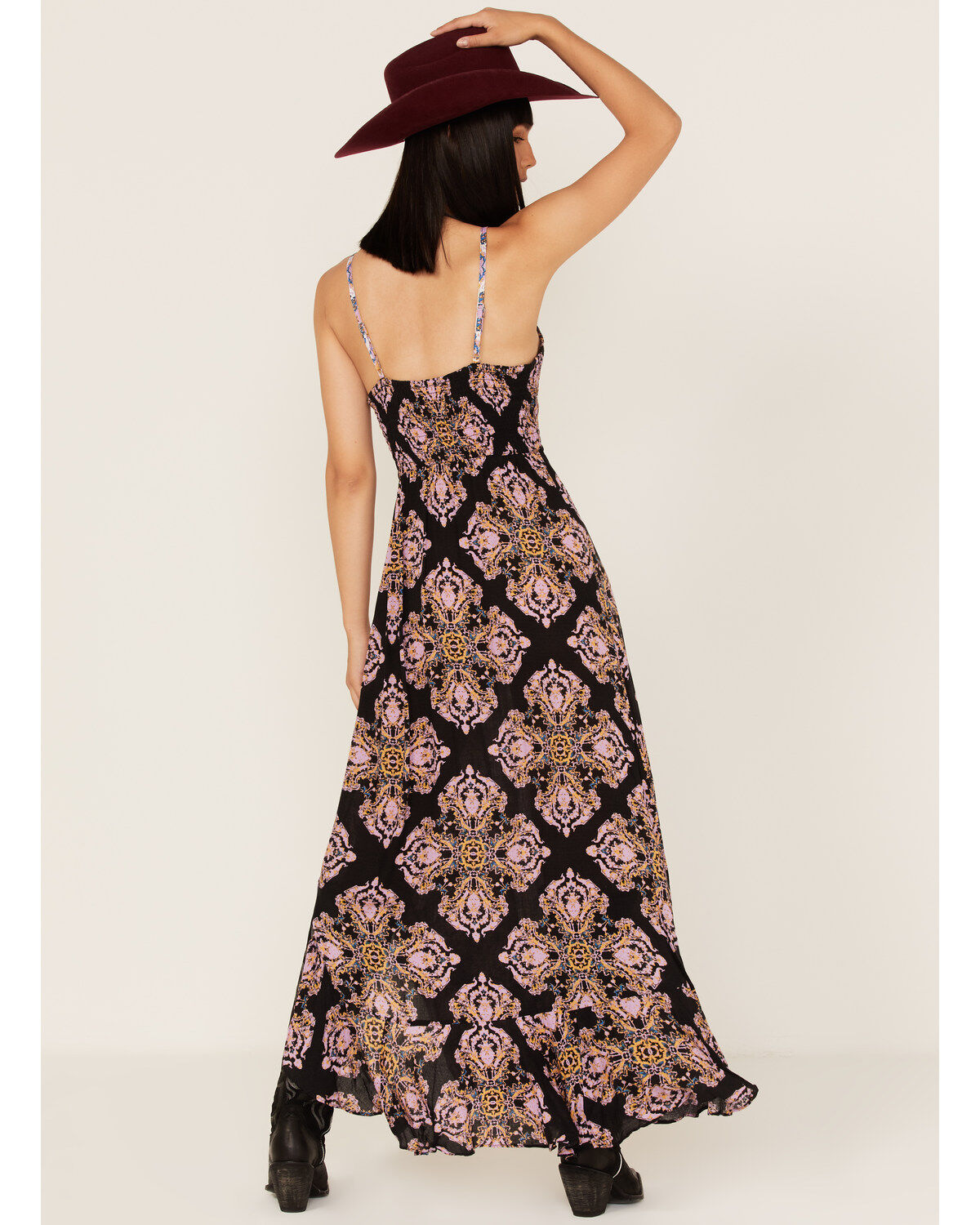 Image #4 - Free People Women's That Moment Slip Maxi Dress, Black, hi-res