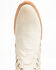Image #6 - Shyanne Women's Lily Floral Embroidered Western Fashion Booties - Round Toe , Off White, hi-res