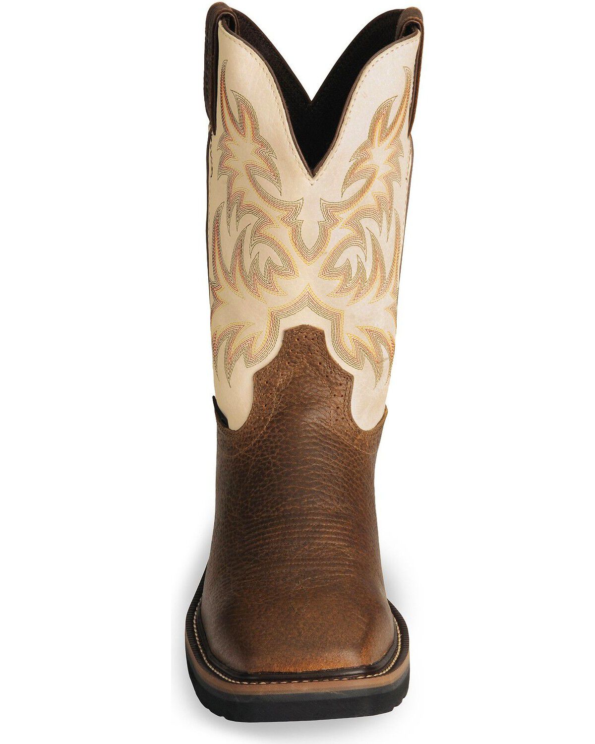 Image #4 - Justin Men's Stampede Driller Copper Electrical Hazard Work Boots - Steel Toe, , hi-res